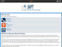 Tablet Screenshot of baptlafayette.com